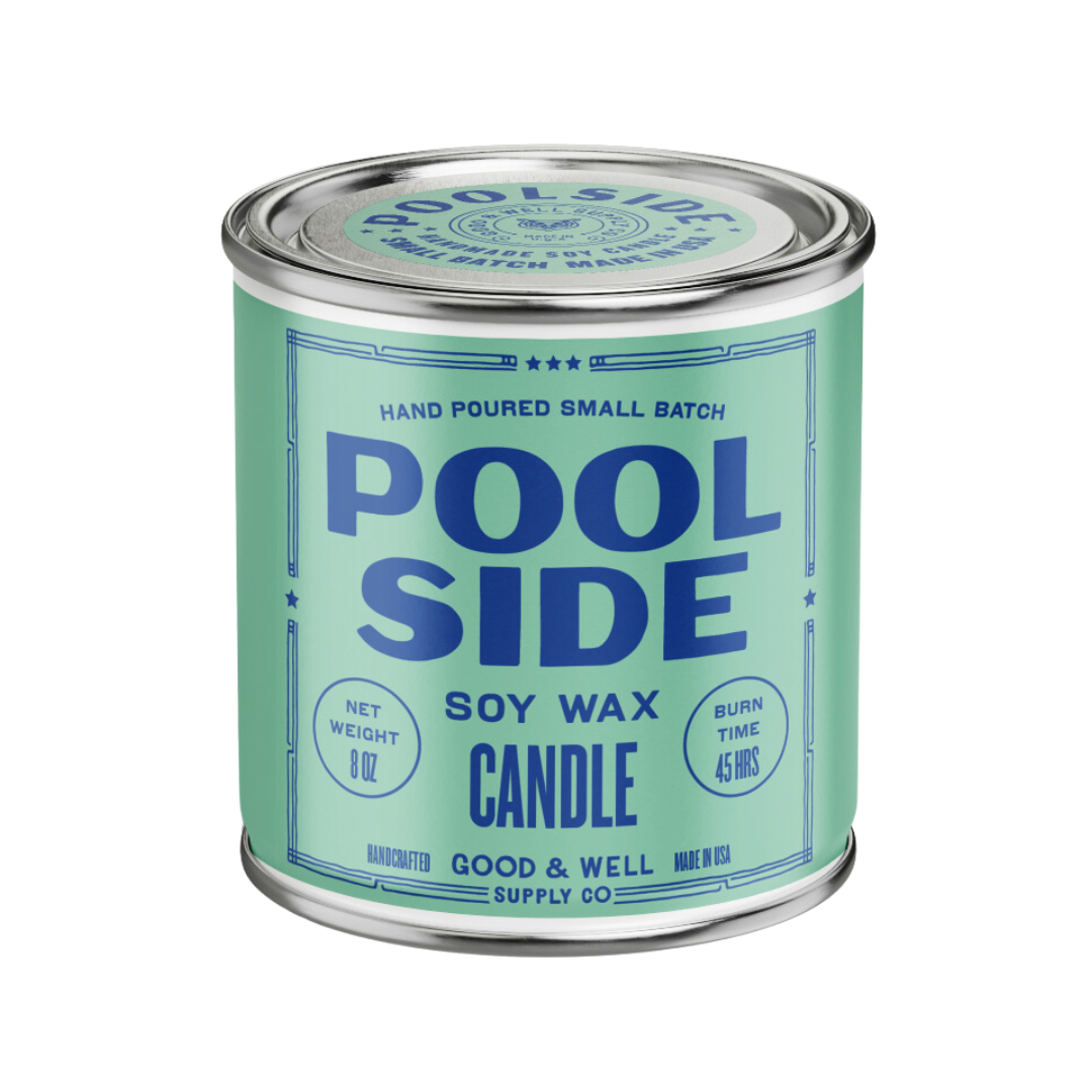 Poolside Happy Place Candle - - Candles