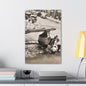 Concrete Worker Canvas Gallery Wraps 16″ x 24″ 1.25"
