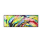 Vortex Gallery Canvas Wraps, Horizontal Frame 60″ x 20″ Walnut 1.25"