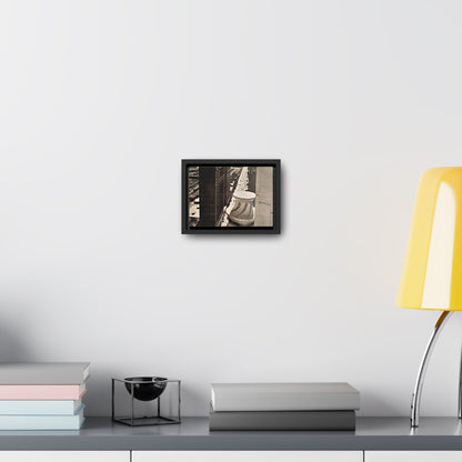 Michigan Ave Chicago Gallery Canvas Wraps Horizontal Frame 7" x 5" Black Premium Gallery Wraps (1.25″)