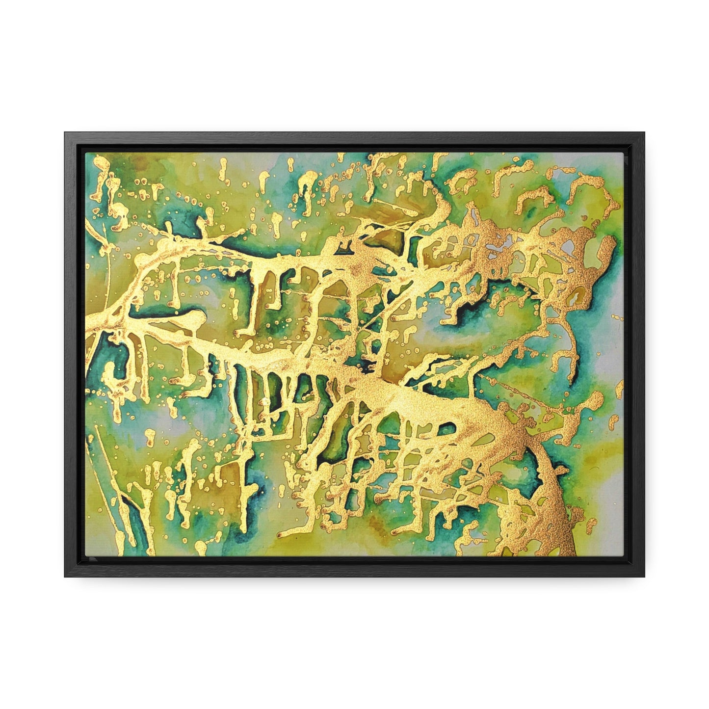 Acid Rain Gallery Canvas Wraps, Horizontal Frame