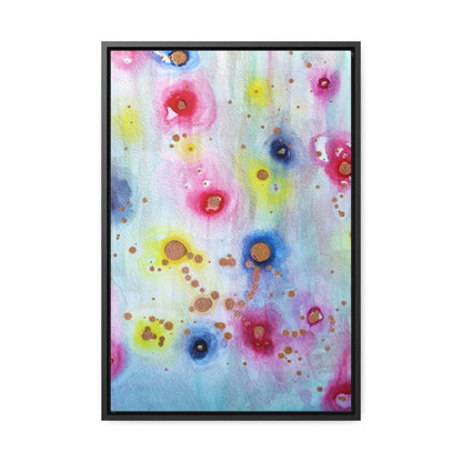 Raining Blooms Gallery Canvas Wraps, Vertical Frame 16″ x 24″ Premium Gallery Wraps (1.25″)