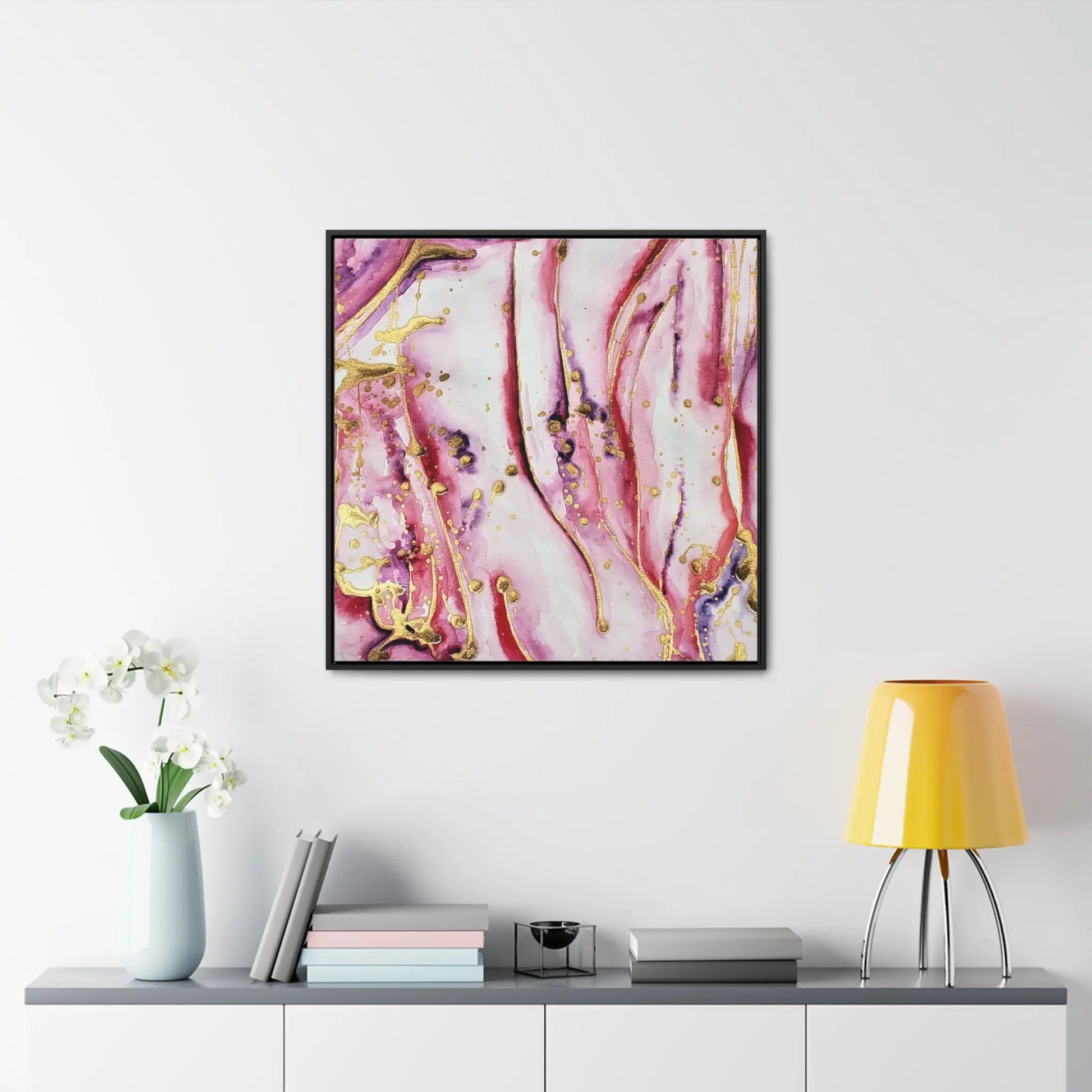 Cherry Cream Soda Gallery Canvas Wraps, Square Frame