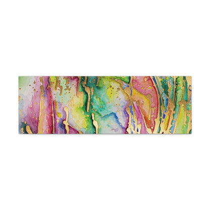 Acid Face Canvas Gallery Wraps 36″ x 12″ 1.25"