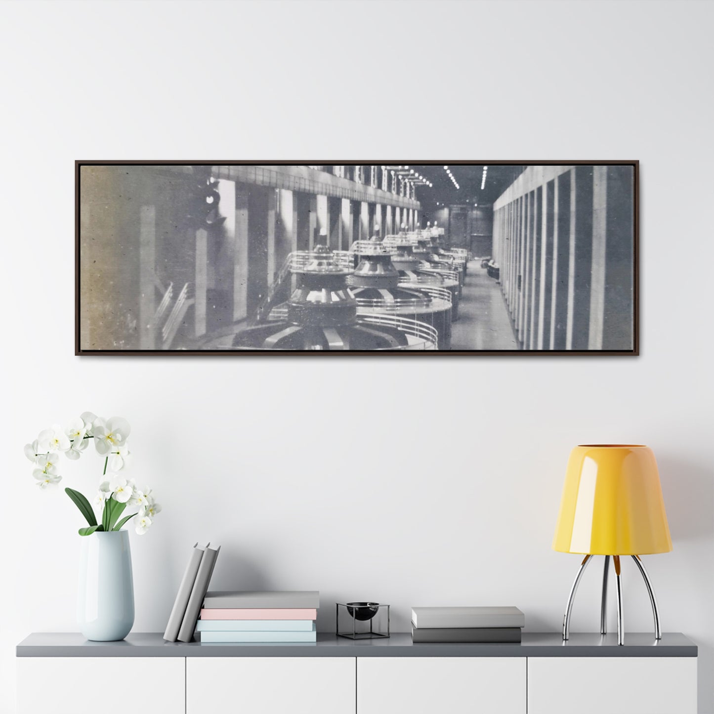 Boulder Dam Powerhouse Gallery Canvas Wraps, Horizontal Frame