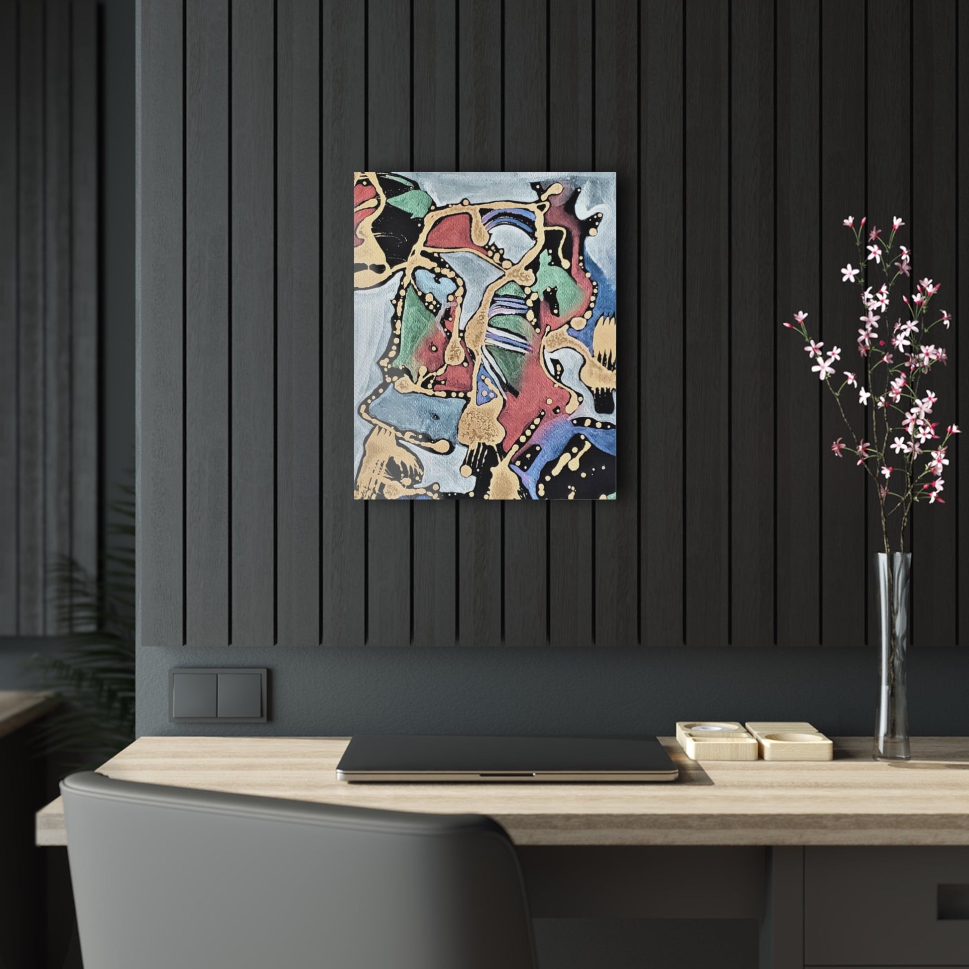 Angry Cat Acrylic Prints - 16" x 20" (Vertical) Glossy - Home Decor