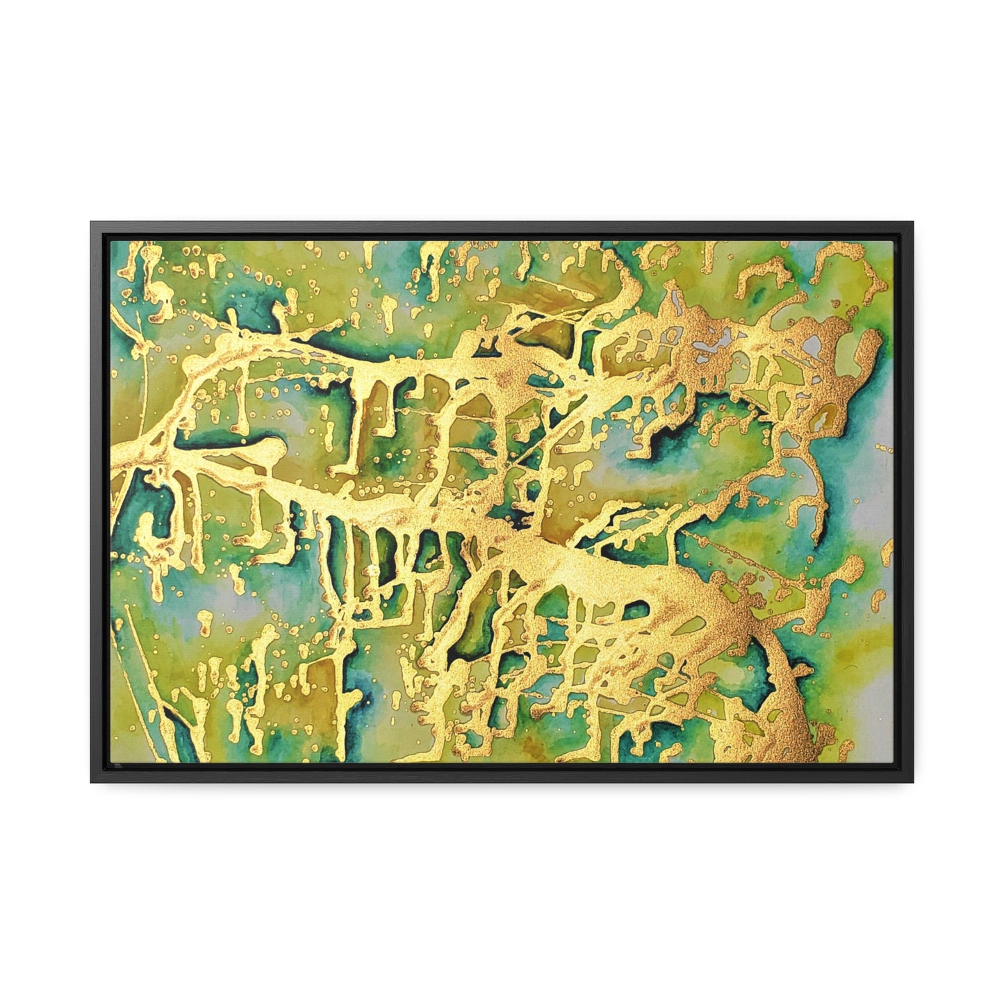 Acid Rain Gallery Canvas Wraps, Horizontal Frame