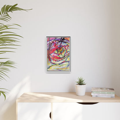 The Eye Framed Art Print - Kia Day Design