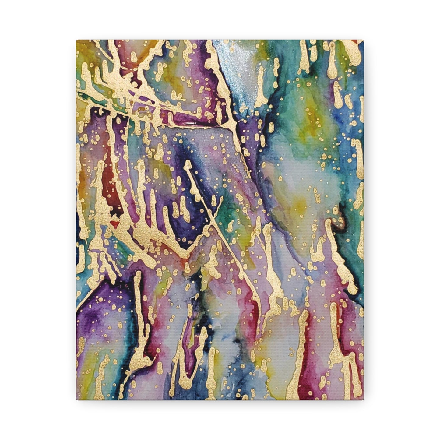 Purple Rain Canvas Gallery Wraps