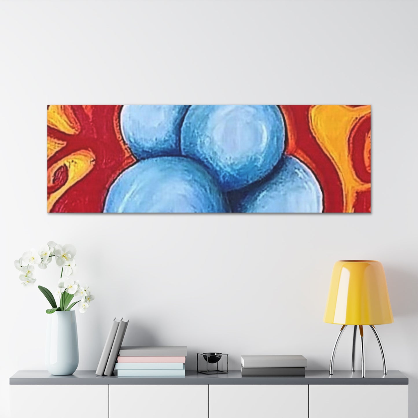 Blue Balls Canvas Gallery Wraps