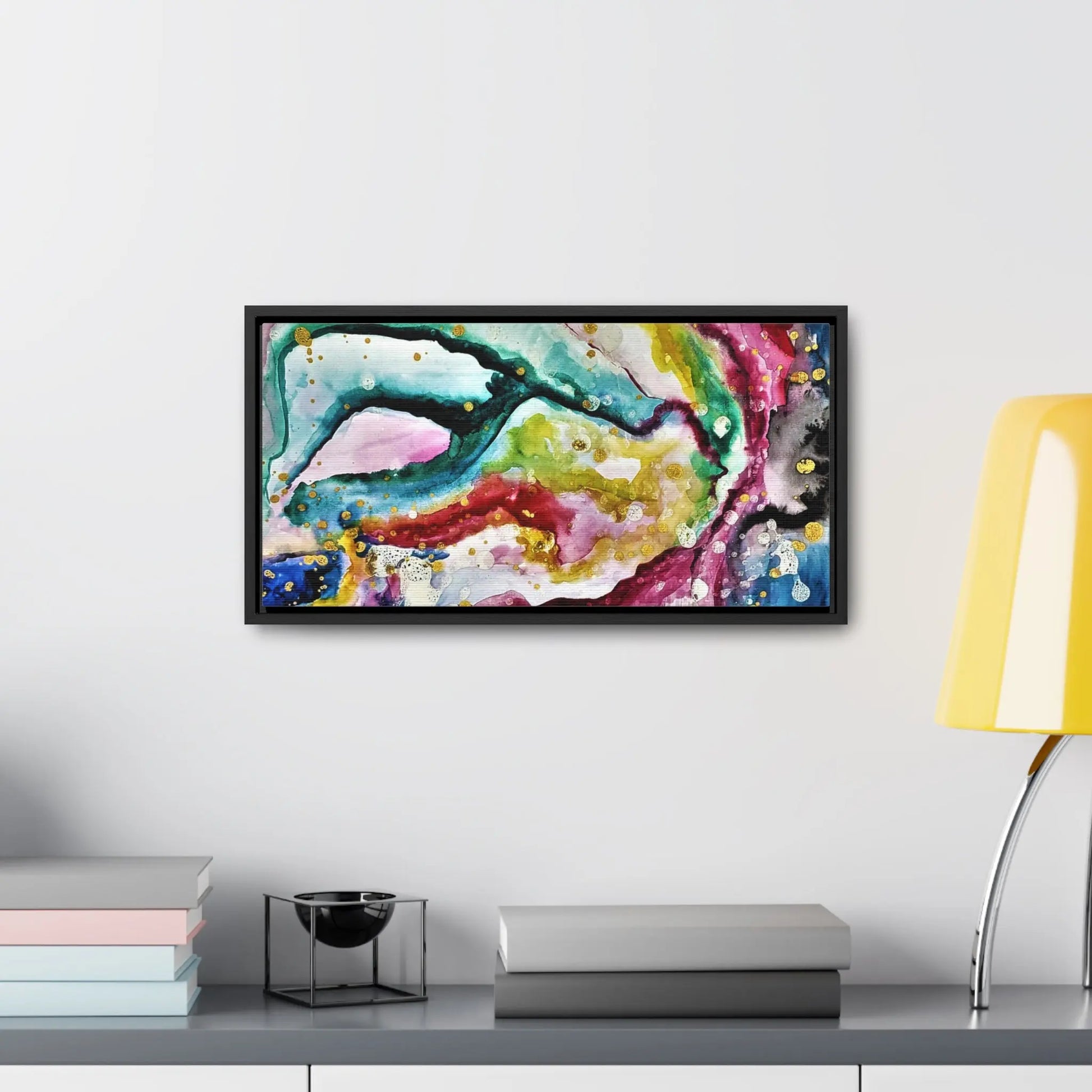 Cosmic Face Gallery Canvas Wraps, Horizontal Frame