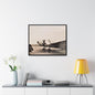 Refueling Mid-Contintent Chief Line 1939 Gallery Canvas Wraps Horizontal Frame 30″ x 24″ Black Premium Gallery Wraps (1.25″)
