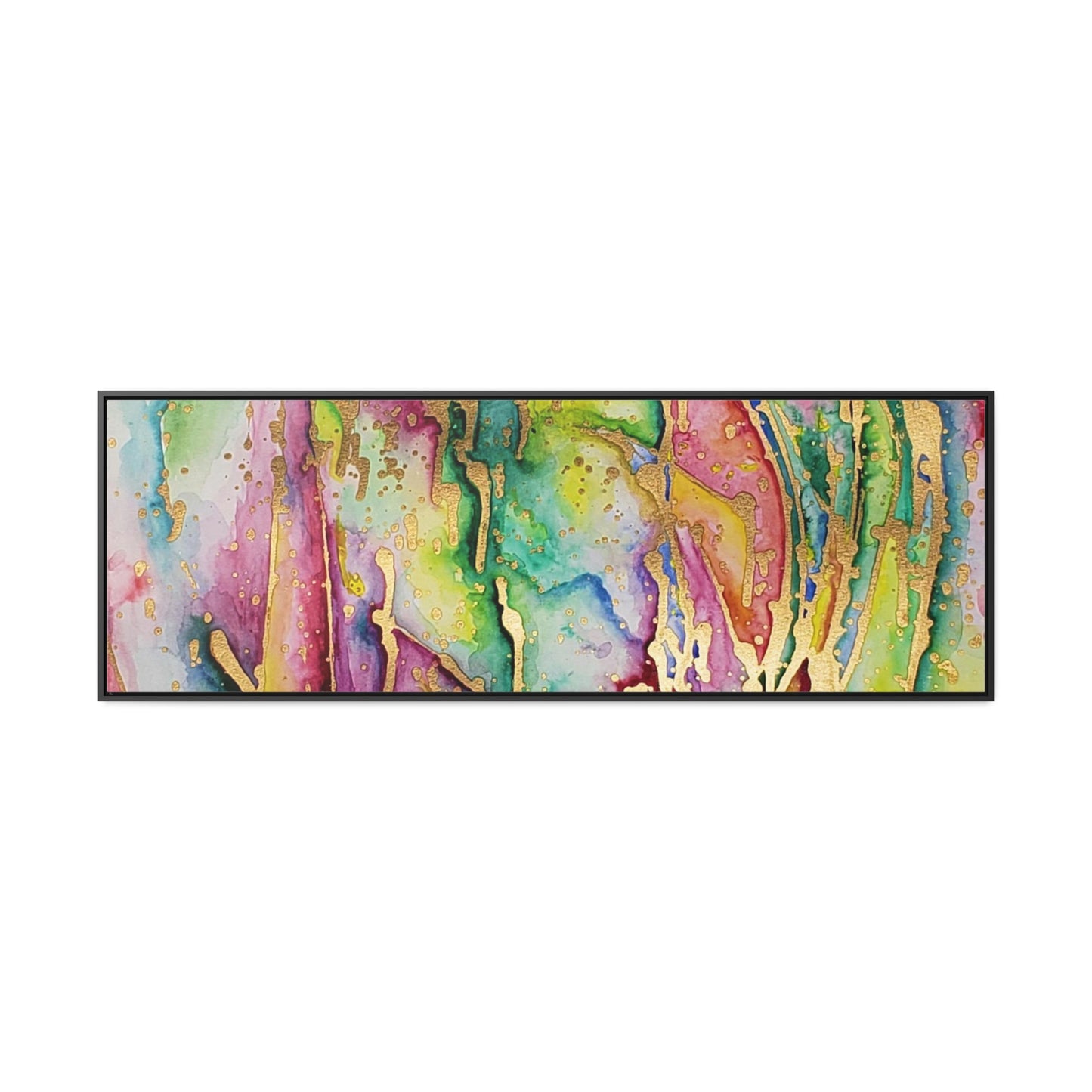 Acid Face Gallery Canvas Wraps, Horizontal Frame