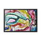 Cosmic Face Gallery Canvas Wraps, Horizontal Frame 18″ x 12″ Premium Gallery Wraps (1.25″)