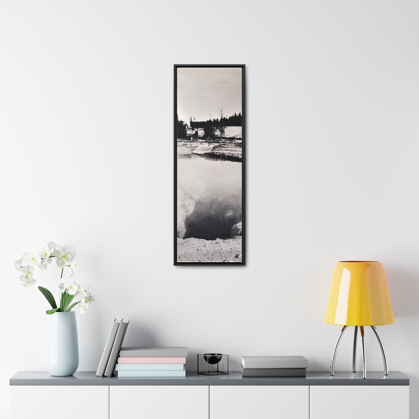 Morning Glory Pool Yellowstone Gallery Canvas Wraps, Vertical Frame