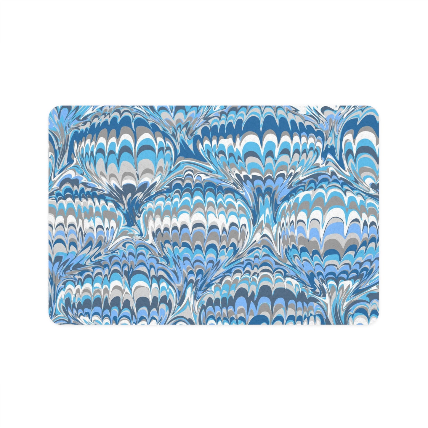 Blue Marble Pet Food Mat (12x18)