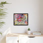 The Eye Framed Art Print - Kia Day Design