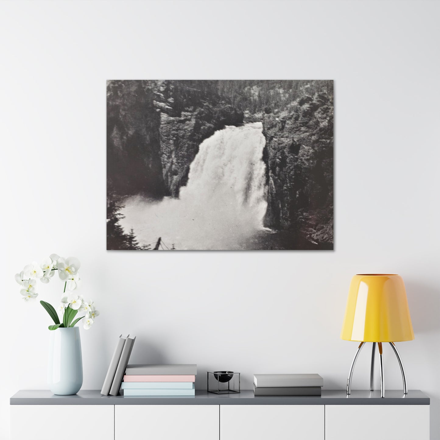 Upper Falls Yellowstone Canvas Gallery Wraps