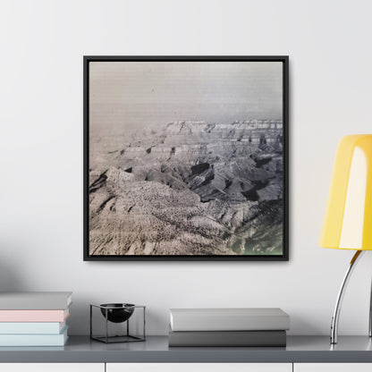 Grand Canyon Gallery Canvas Wraps Square Frame 20″ x 20″ 1.25" Black