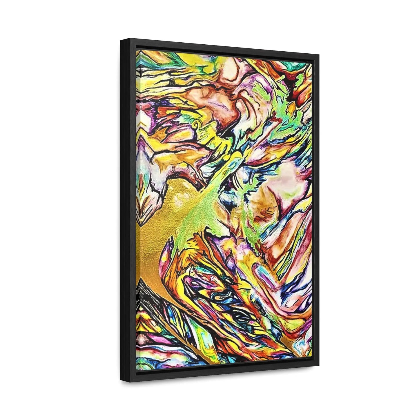 Phoenix Rising Gallery Canvas Wraps, Vertical Frame