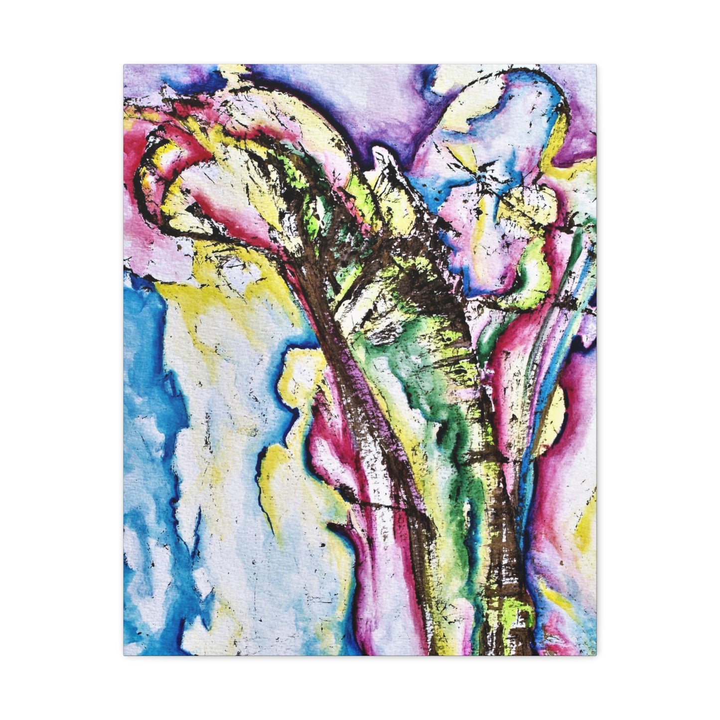 Calla Lilies Canvas Gallery Wraps