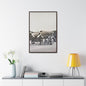 Boeing B-17 Bomber Gallery Canvas Wraps Vertical Frame 24″ x 36″ 1.25" Walnut