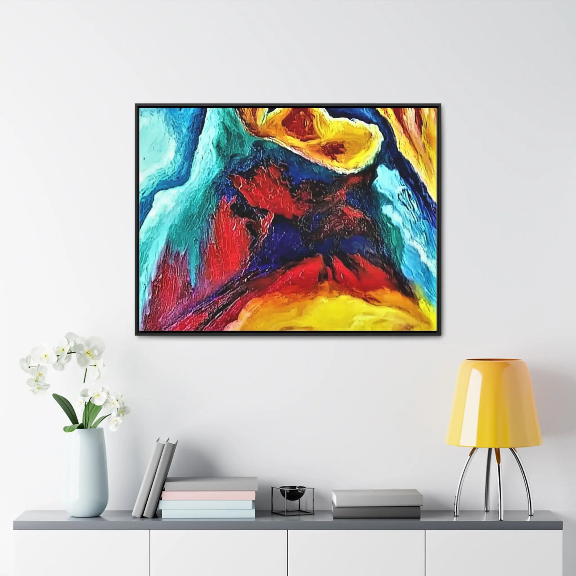 Cavern Gallery Canvas Wraps, Horizontal Frame