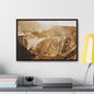 Back View Morris Dam Spillway Gallery Canvas Wraps Horizontal Frame 24″ x 16″ Walnut 1.25"