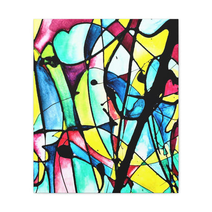 Alien Lady Canvas Gallery Wraps 20″ x 24″ 1.25"