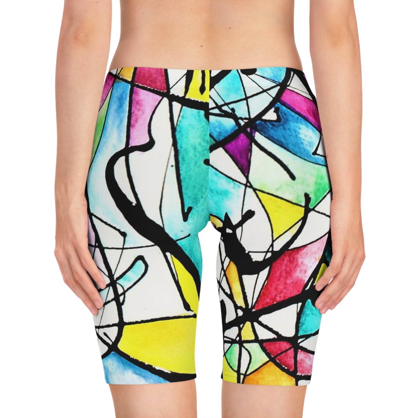 Kaleidoscope Women's Bike Shorts