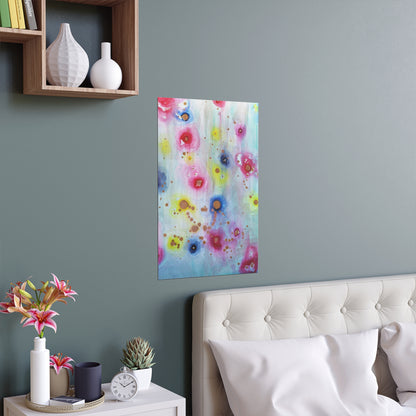 Raining Blooms Silk Posters