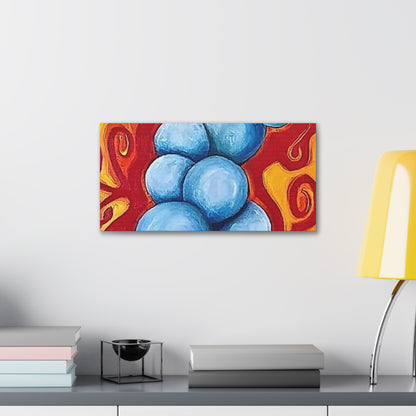 Blue Balls Canvas Gallery Wraps