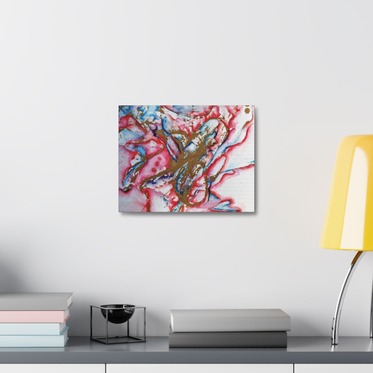 Abstract Love Stretched Canvas