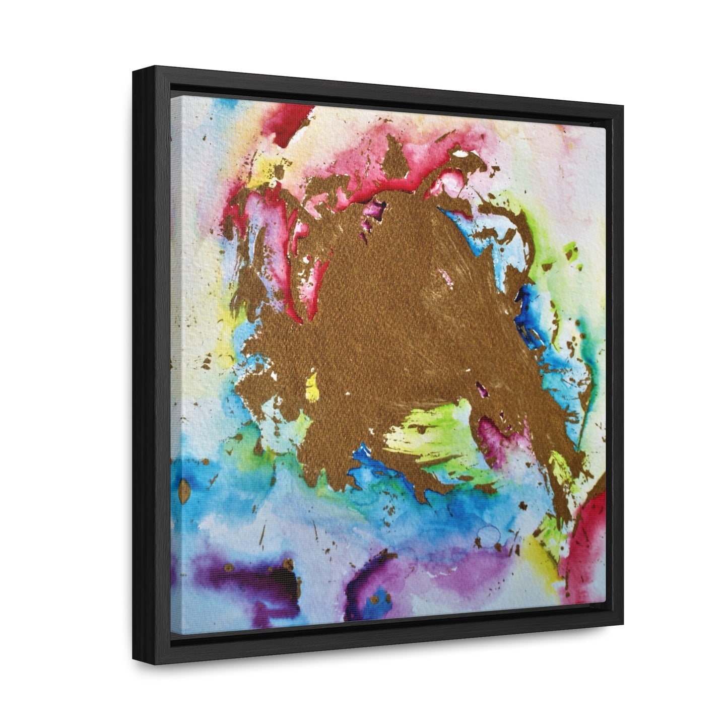 Through The Vapor Gallery Canvas Wraps, Square Frame