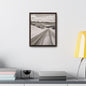Western Road Gallery Canvas Wraps Vertical Frame 11″ x 14″ 1.25" Walnut