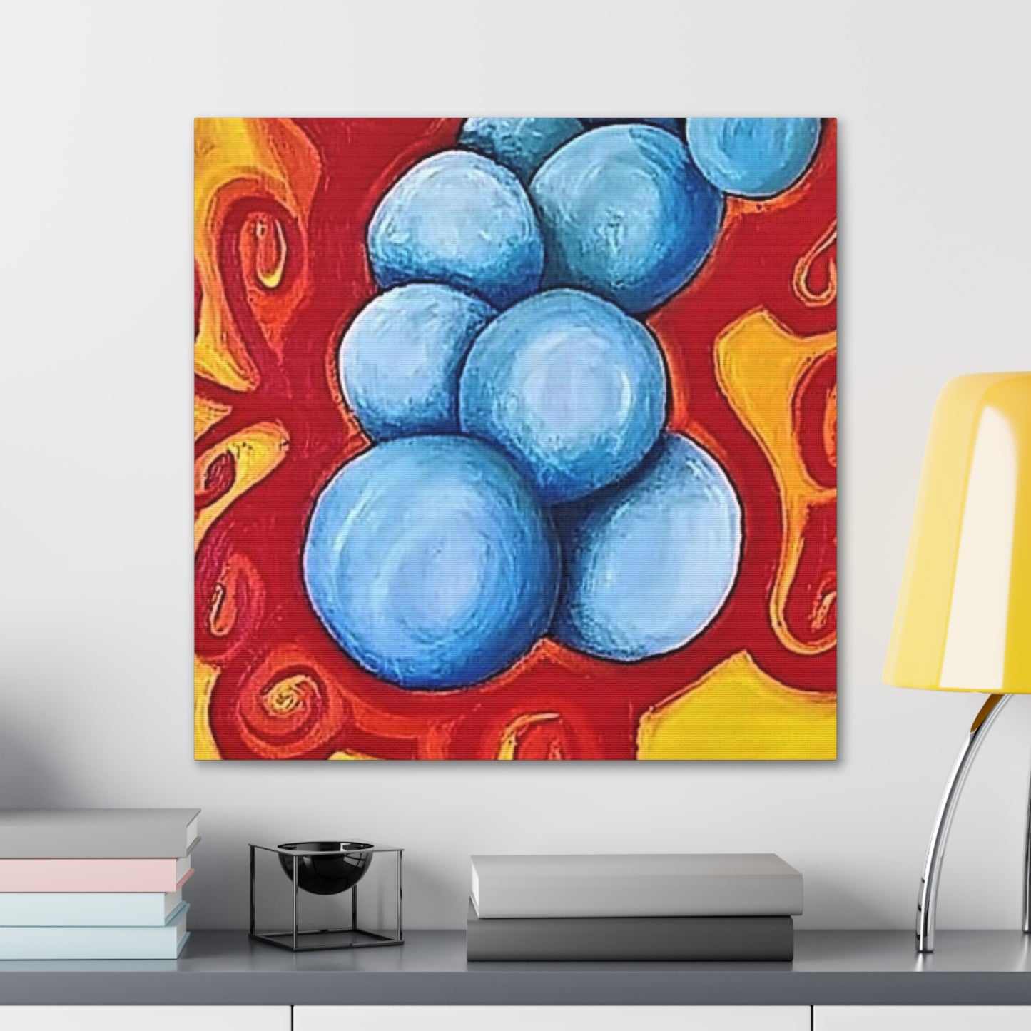 Blue Balls Canvas Gallery Wraps