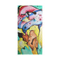 3rd Eye Sundae Satin Canvas Stretched - Kia Day Design
