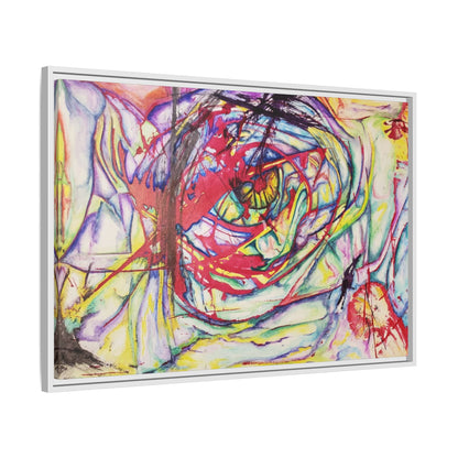 The Eye Framed Art Print - Kia Day Design
