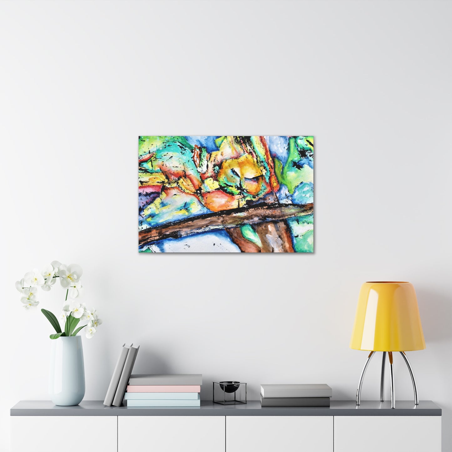 Owl In Flight Canvas Gallery Wraps