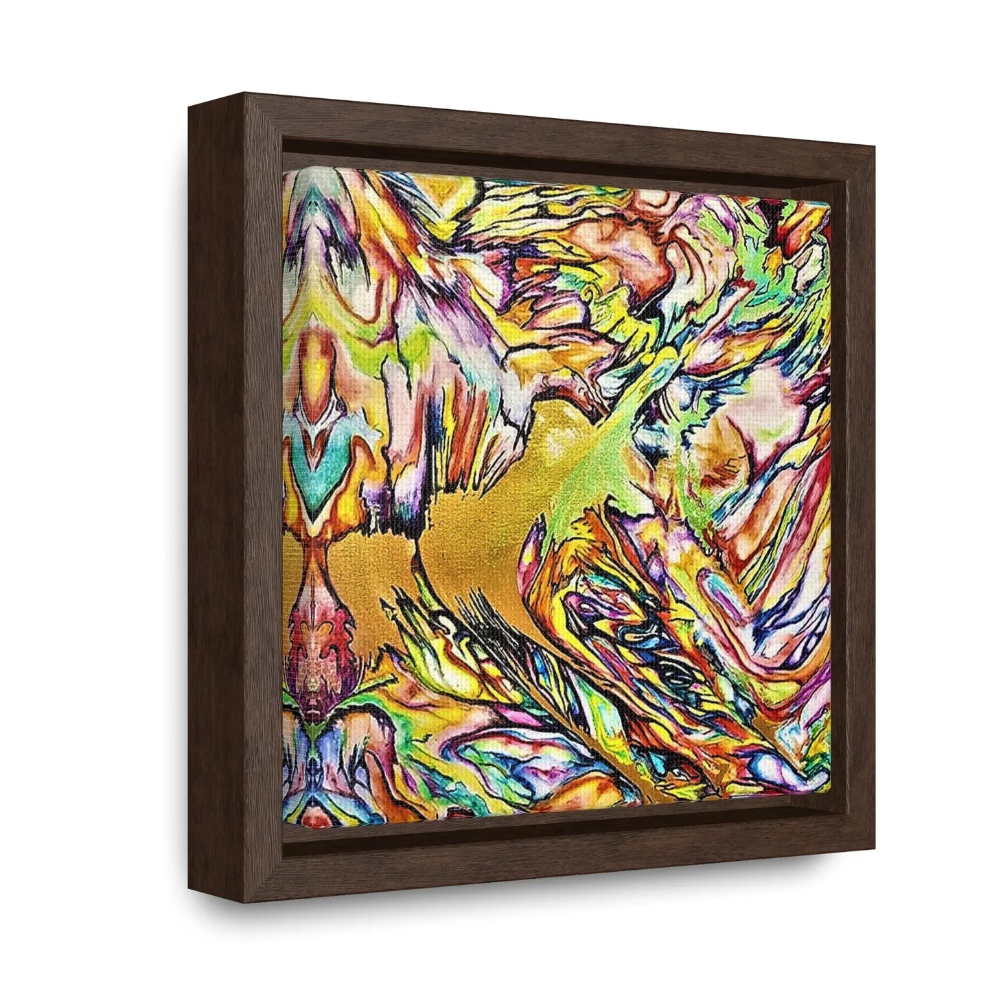 Phoenix Rising Gallery Canvas Wraps, Square Frame