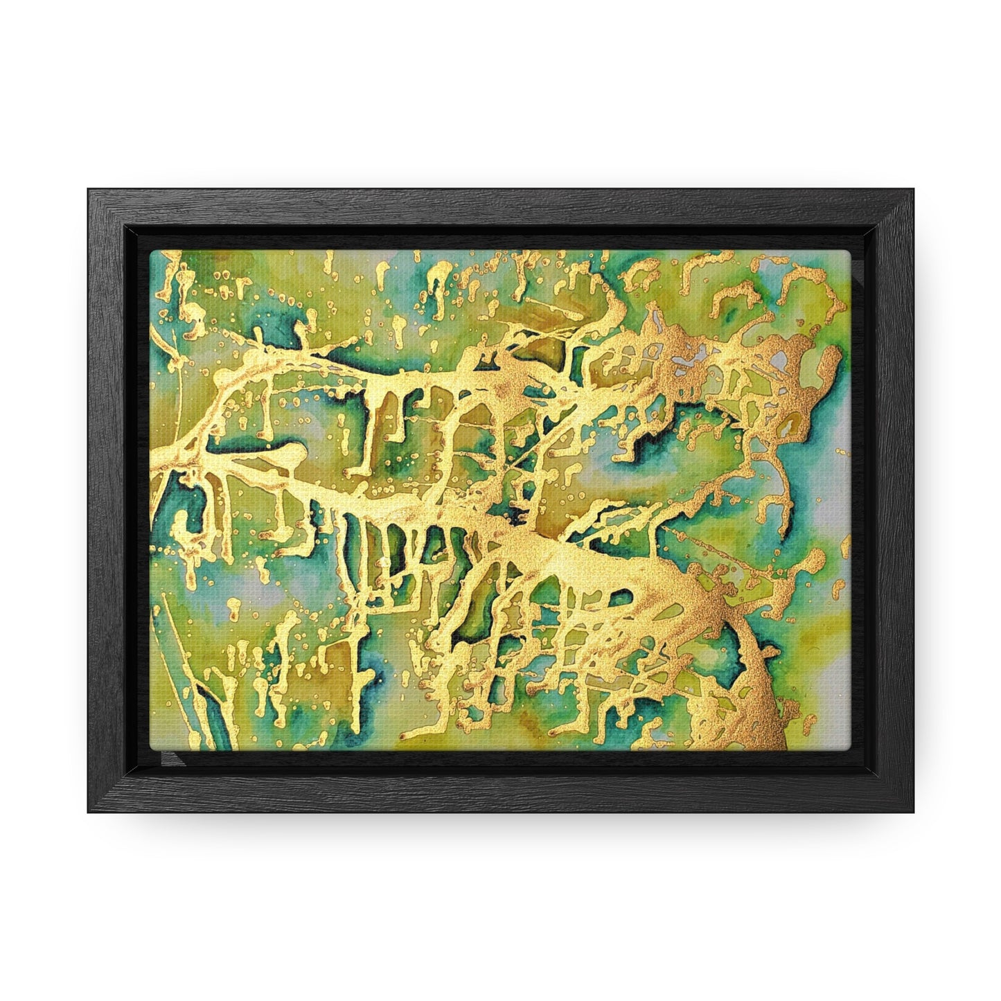 Acid Rain Gallery Canvas Wraps, Horizontal Frame