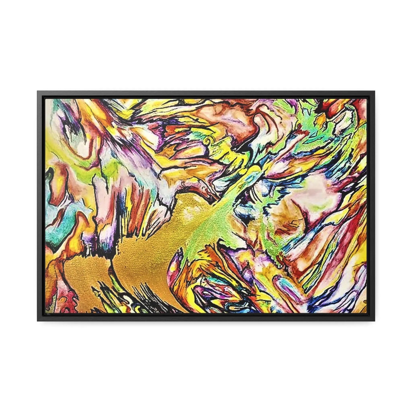 Phoenix Rising Gallery Canvas Wraps, Horizontal Frame 24″ x 16″ Premium Gallery Wraps (1.25″)