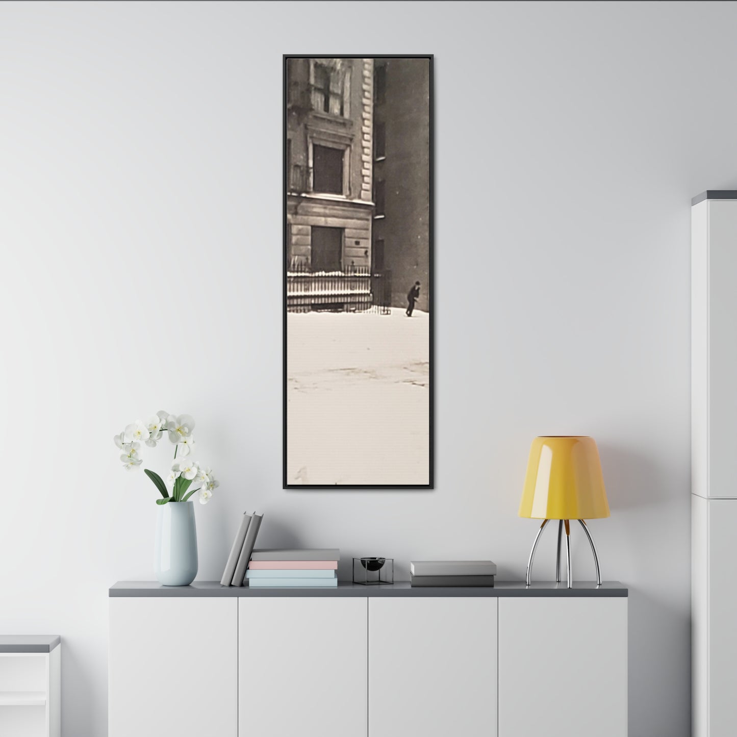 430 W. 119th St. New York Gallery Canvas Wraps, Vertical Frame