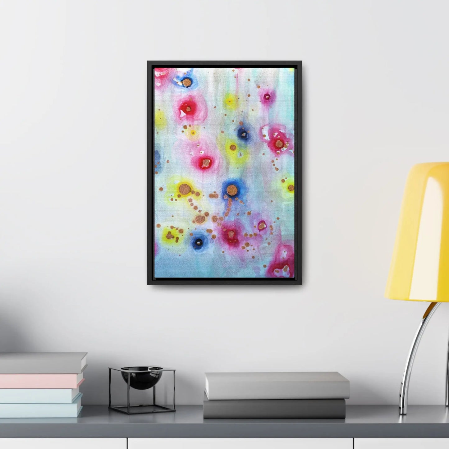 Raining Blooms Gallery Canvas Wraps, Vertical Frame