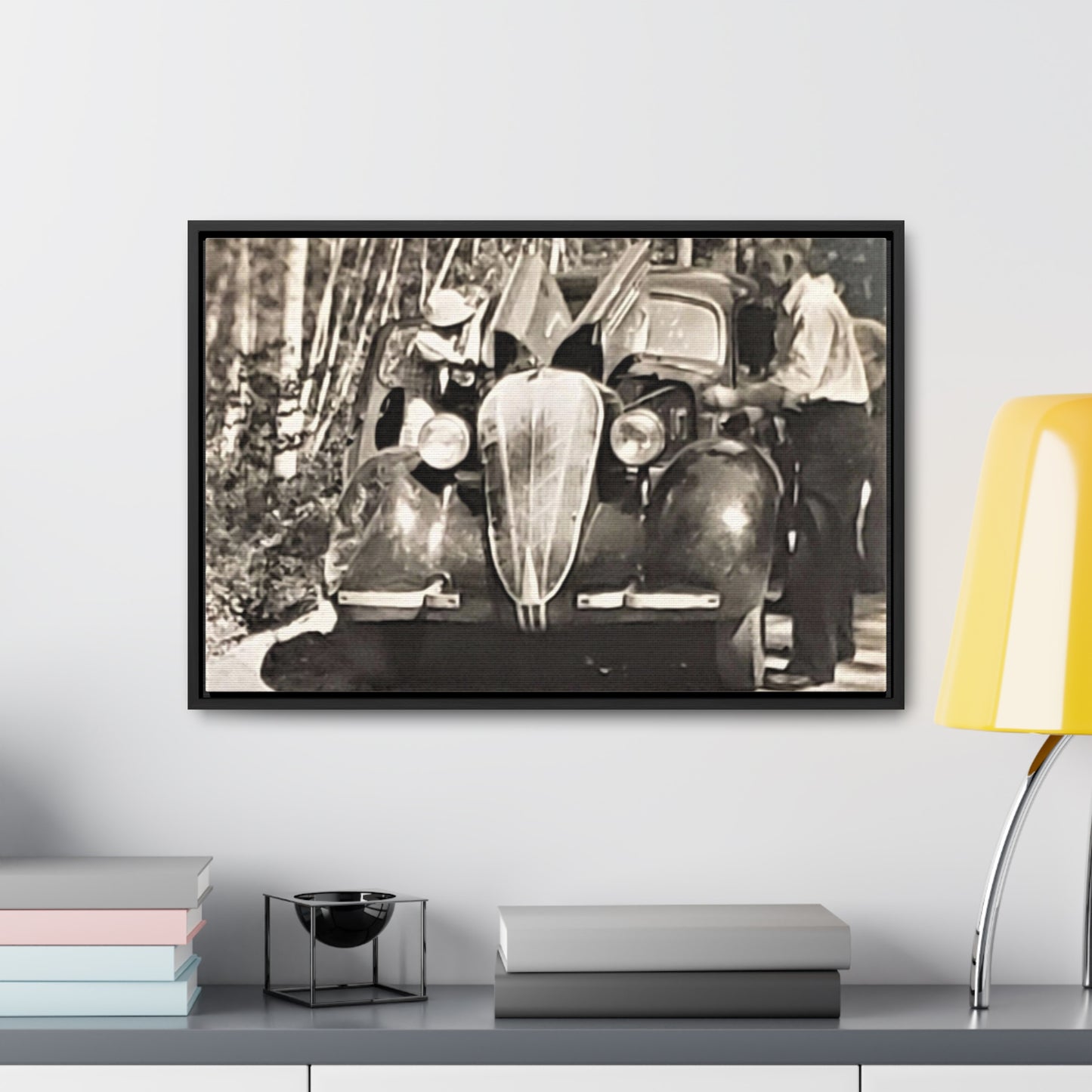 After The Black Hills 1939 Gallery Canvas Wraps, Horizontal Frame