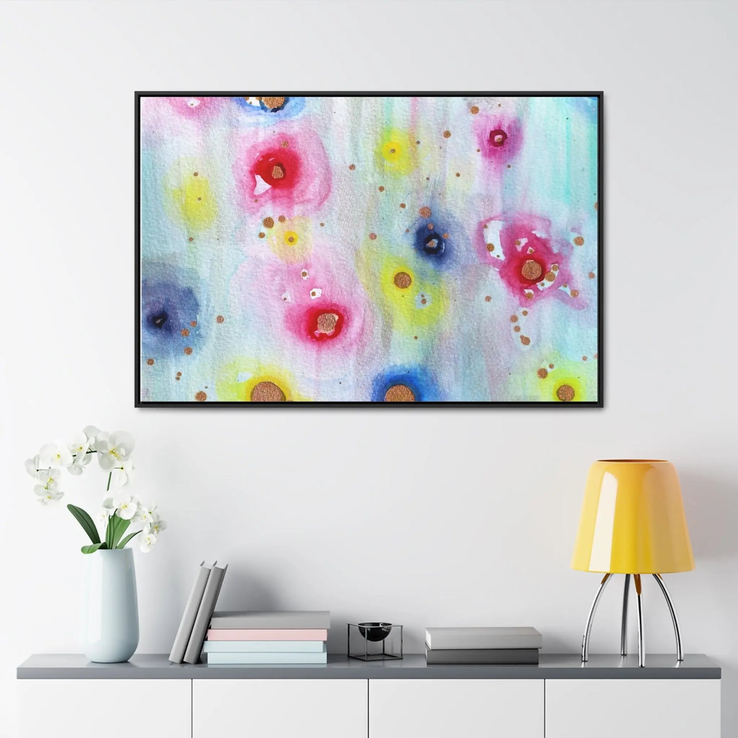 Raining Blooms Gallery Canvas Wraps, Horizontal Frame