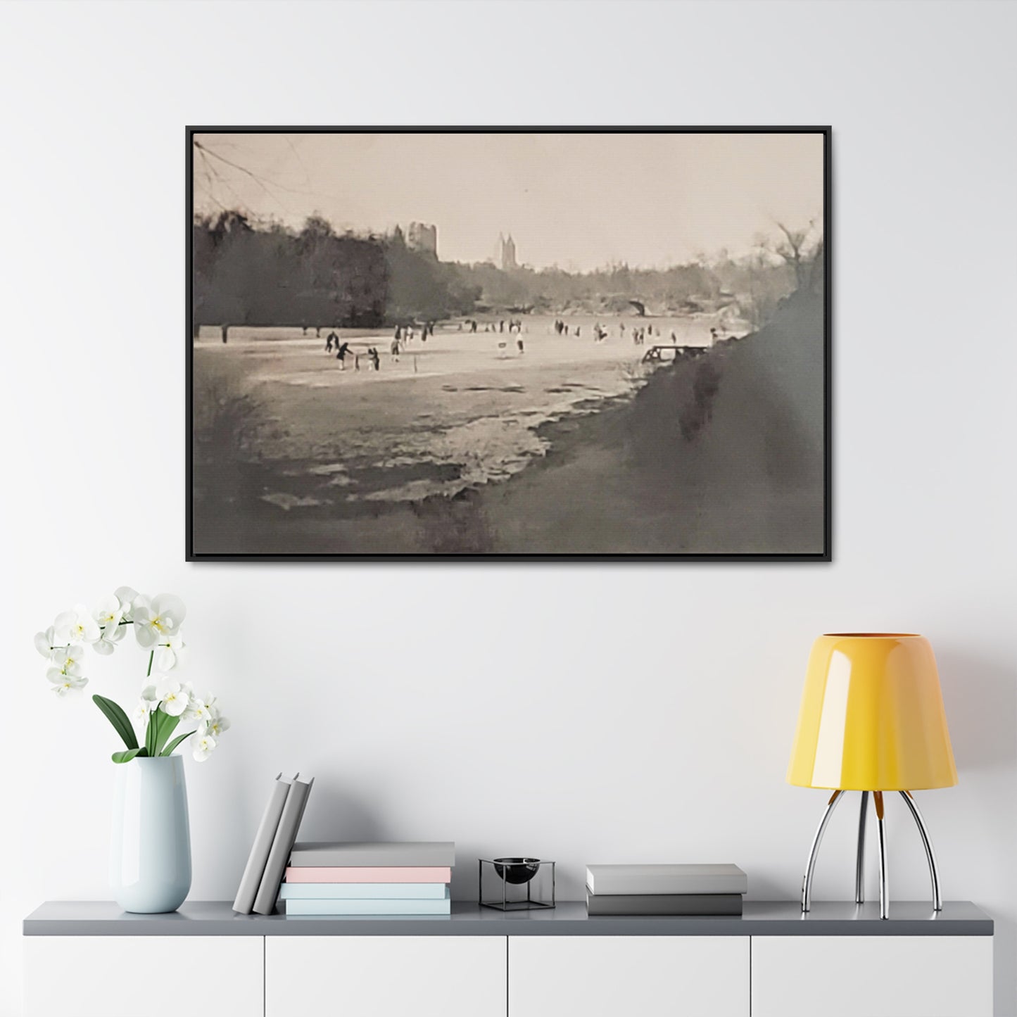 Central Park Gallery Canvas Wraps, Horizontal Frame