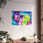 Cat Dog Fine Art Posters 24″ x 16″ (Horizontal) Matte
