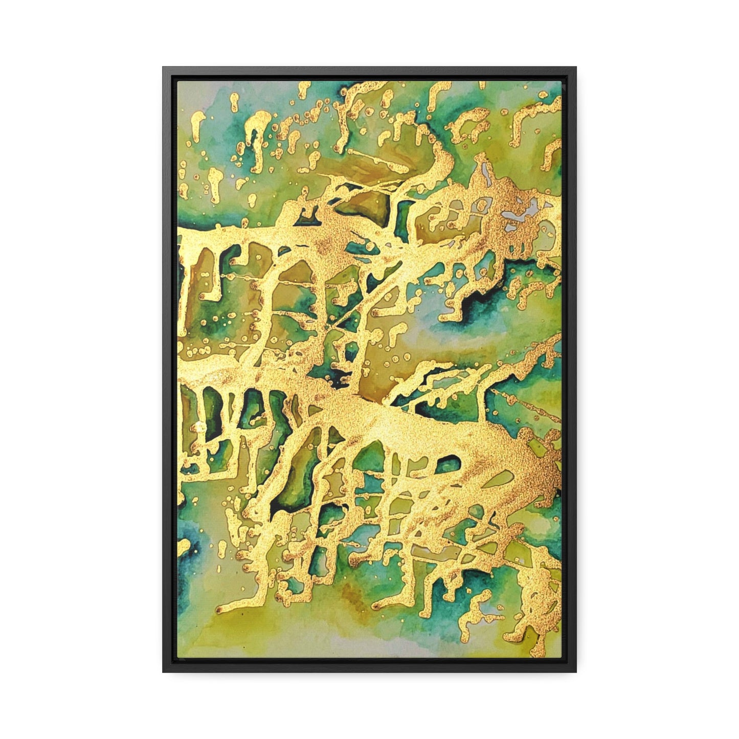 Acid Rain Gallery Canvas Wraps, Vertical Frame