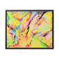 Neon Fire Gallery Canvas Wraps, Horizontal Frame 20″ x 16″ Premium Gallery Wraps (1.25″)